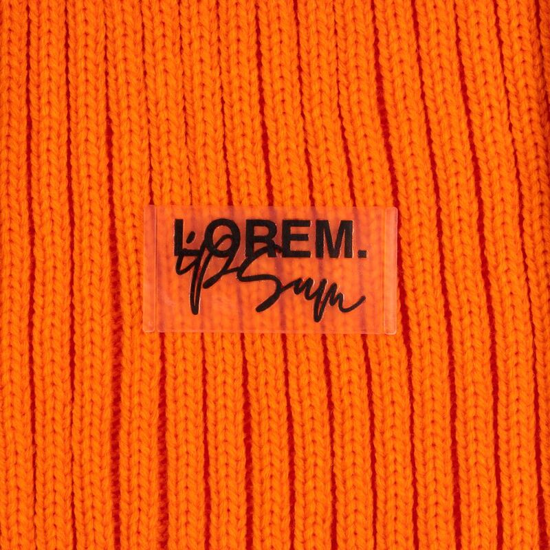 Лейбл из ПВХ Dzeta, XS, прозрачный арт.13916.00