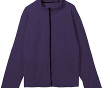 Куртка флисовая унисекс Manakin, фиолетовая арт.14266.78