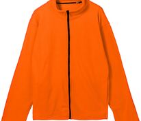 Куртка флисовая унисекс Manakin, оранжевая арт.14266.20