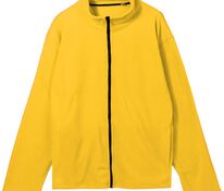 Куртка флисовая унисекс Manakin, желтая арт.14266.80