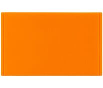 Лейбл из ПВХ Dzeta, ХL, оранжевый неон арт.15355.22