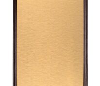 Плакетка Plaque, большая, вишня с золотистой пластиной арт.15516.03