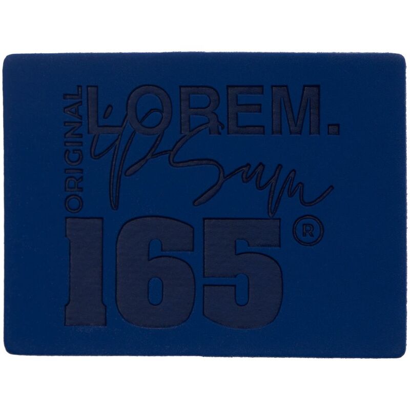 Лейбл Listra Soft Touch, синий арт.16150.44