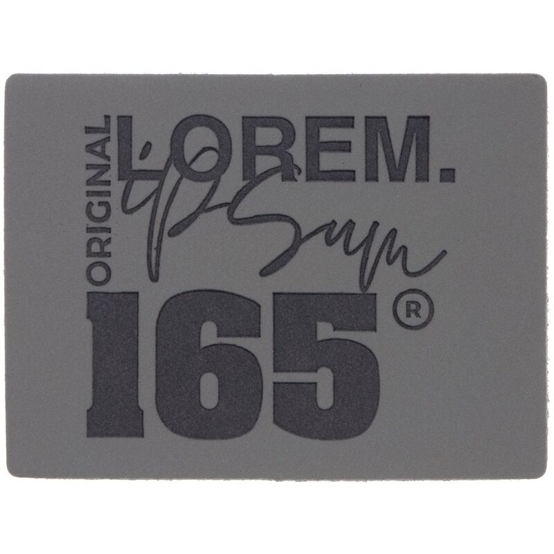 Лейбл Listra Soft Touch, серый арт.16150.10