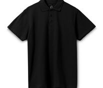 Рубашка поло мужская Spring 210, черная арт.1898.30