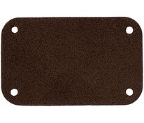 Лейбл Eta Nubuck, S, темно-коричневый арт.13852.55