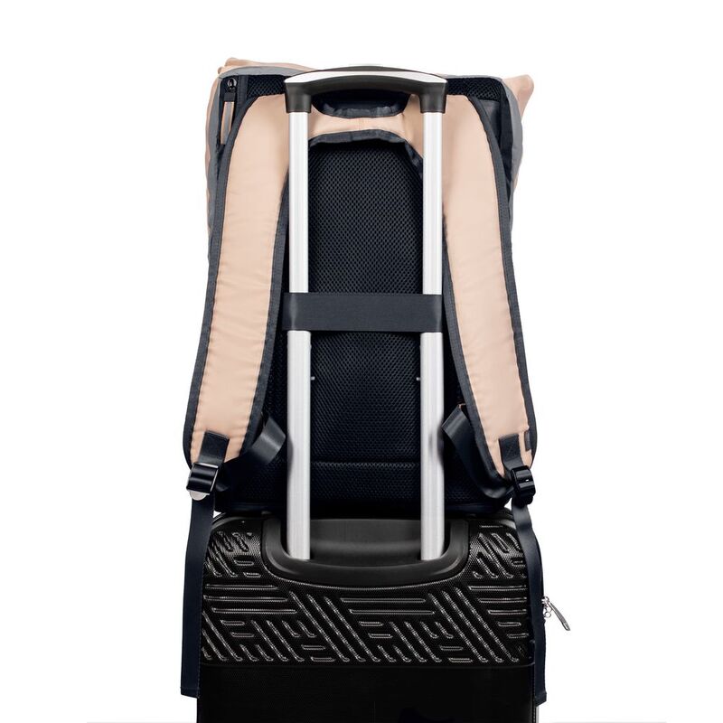 Рюкзак coolStuff Plus, бежевый с темно-синим арт.14753.04