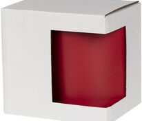 Коробка для кружки с окном Cupcase, белая арт.43337.60