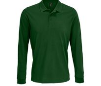 Рубашка поло с длинным рукавом Prime LSL, темно-зеленая арт.03983264