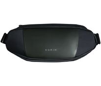 Сумка кросс-боди FlipSling, черная с зеленым арт.14386.39