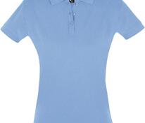 Рубашка поло женская Perfect Women 180 голубая арт.11347200
