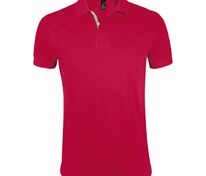 Рубашка поло мужская Portland Men 200 красная арт.00574145