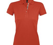 Рубашка поло женская Portland Women 200 оранжевая арт.00575403