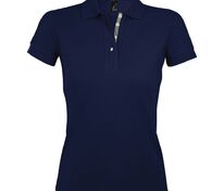 Рубашка поло женская Portland Women 200 темно-синяя арт.00575319