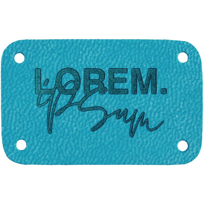 Лейбл Eta Latte, S, бирюзовый арт.16181.42