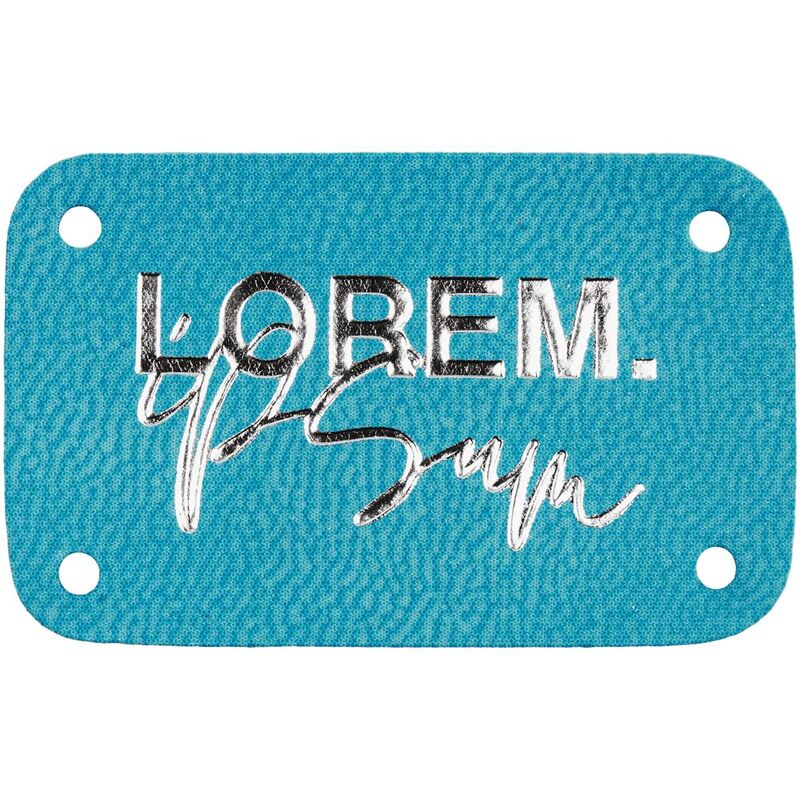 Лейбл Eta Latte, S, бирюзовый арт.16181.42