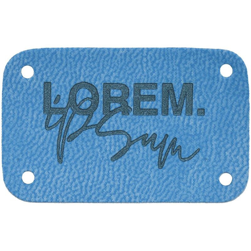 Лейбл Eta Latte, S, голубой арт.16181.14