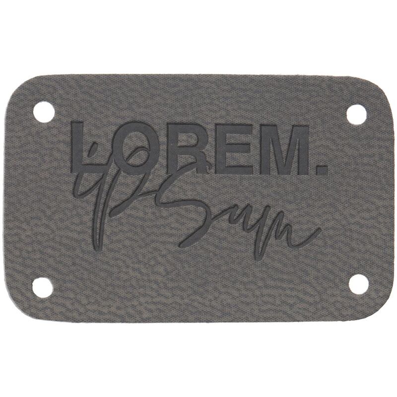 Лейбл Eta Latte, S, серый арт.16181.10