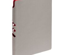 Ежедневник Flexpen, недатированный, серебристо-красный арт.11087.05