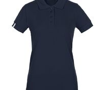 Рубашка поло женская Virma Premium Lady, темно-синяя арт.11146.40