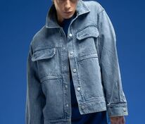 Куртка джинсовая O2, голубая арт.15259.14