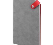 Ежедневник Corner, недатированный, серый с красным арт.16885.15
