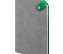 Ежедневник Corner, недатированный, серый с зеленым арт.16885.19