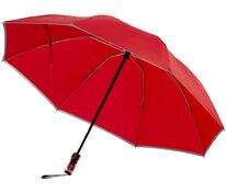 Зонт наоборот складной Futurum, красный арт.15844.50