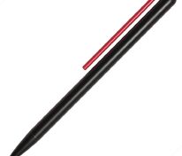 Шариковая ручка GrafeeX в чехле, черная с красным арт.15534.50