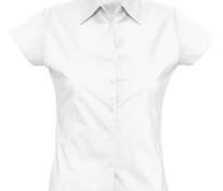 Рубашка женская с коротким рукавом Excess, белая арт.2511.60