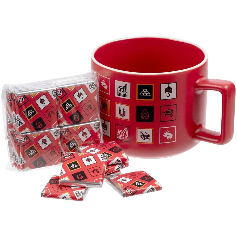 Набор с горьким шоколадом Industry, металлургия арт.15699.06