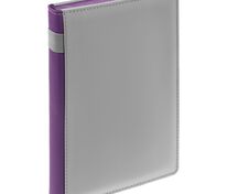 Ежедневник Spain Shall, недатированный, серый с фиолетовым арт.16403.17