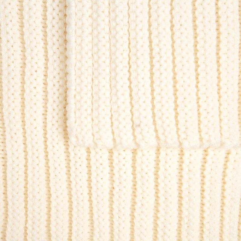 Плед Quill, белый (молочный) арт.16747.61