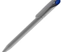 Ручка шариковая Prodir DS1 TMM Dot, серая с синим арт.3425.14