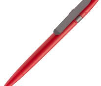 Ручка шариковая Prodir DS5 TSM Metal Clip, красная с серым арт.16199.51