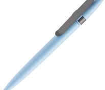 Ручка шариковая Prodir DS5 TSM Metal Clip, голубая с серым арт.16199.14