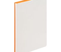 Ежедневник Duplex, недатированный, белый с оранжевым арт.15059.26
