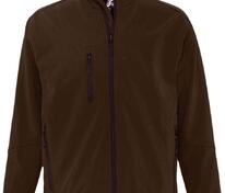 Куртка мужская на молнии Relax 340, коричневая арт.4367.59