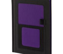 Ежедневник Mobile, недатированный, черно-фиолетовый арт.15885.73