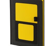 Ежедневник Mobile, недатированный, черно-желтый арт.15885.83