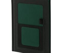 Ежедневник Mobile, недатированный, черно-зеленый арт.15885.93
