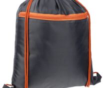 Детский рюкзак Novice, серый с оранжевым арт.17333.12