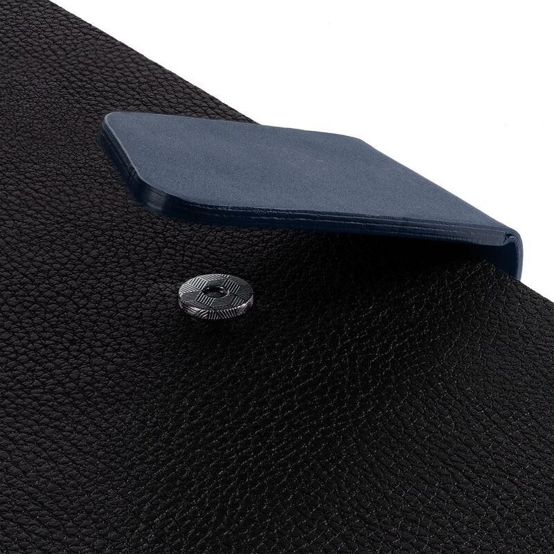 Ежедневник Boom, недатированный, черный с синим арт.15768.34