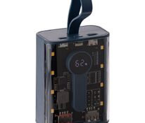 Аккумулятор с быстрой зарядкой Trellis Quick 10000 мАч, синий арт.23107.14