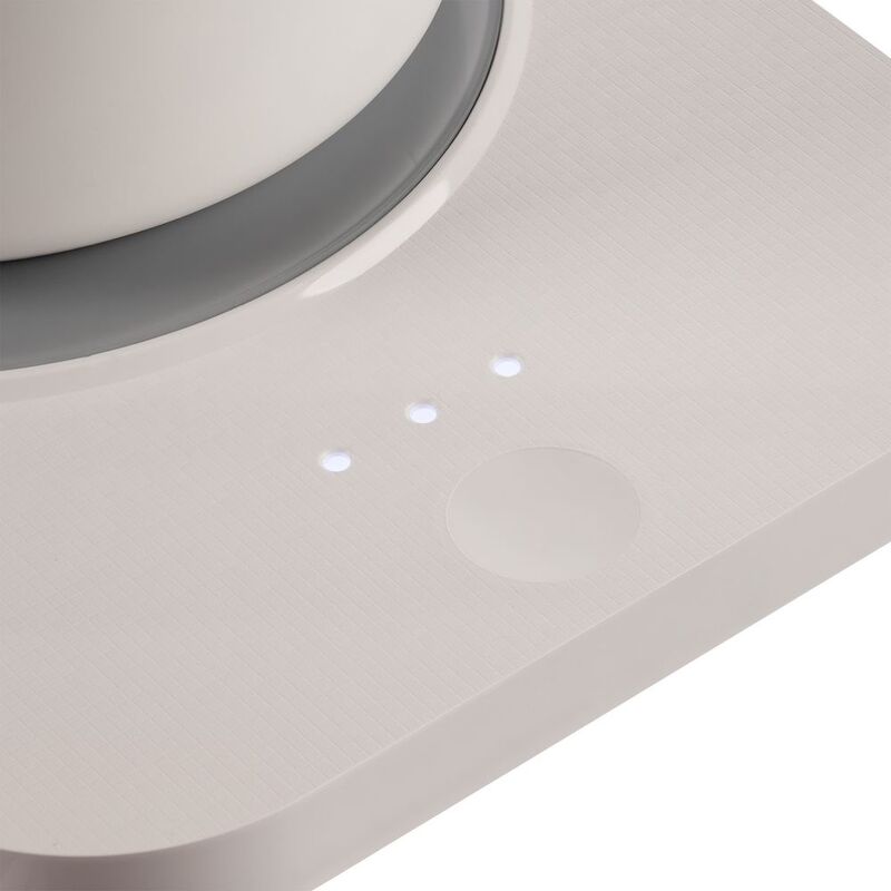 Кружка с подогревом и беспроводной зарядкой dualBase plus, белая арт.15783.60