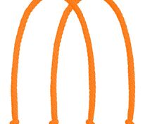 Ручки Corda для пакета L, оранжевый неон арт.23101.22