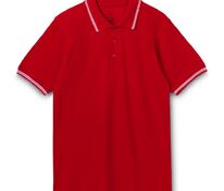 Рубашка поло Virma Stripes, красная арт.1253.50