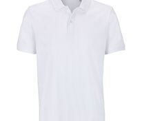 Рубашка поло унисекс Pegase, белая арт.04242102