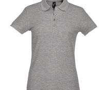 Рубашка поло женская Passion 170, серый меланж арт.11338360