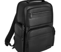 Кожаный рюкзак для ноутбука Santiago, черный арт.16568.30